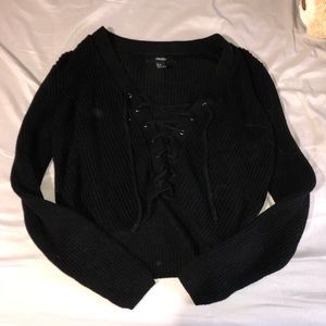 Crop top sweater